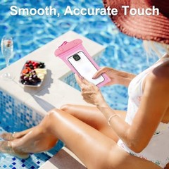 Waterproof Phone Pouch 2 Pack, IPX8 Universal Phone Dry Bag Case Floating