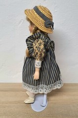 Artist doll porcelain doll 41 cm collector rarity vintage signed
