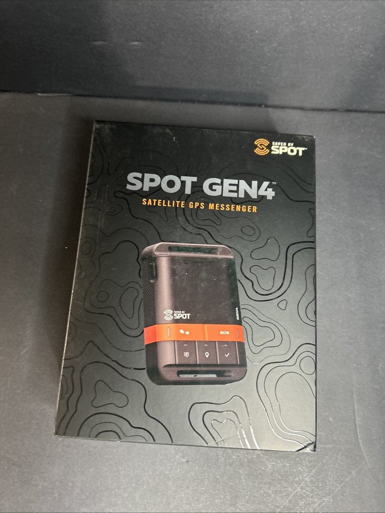 Spot Gen 4 Satellite GPS Messenger | Handheld Portable GPS Messenger