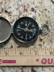 Vintage Engineer lensatic Compass Japan Liquid Filled VGC