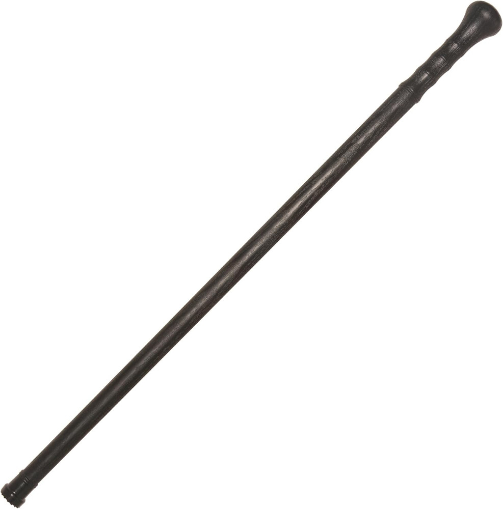 Cane Hiking Stick Mountaineering Stick Black Walking Hiking Men and Women 35 Inc
