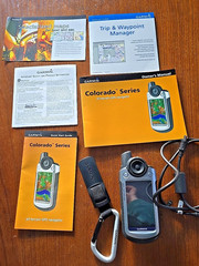 Garmin Colorado 400C Parts or Repair Powers on With Charger Correct Date & Time