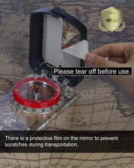 Finest Mirror Compass Outdoor Navigation – Alternative Suunto Silva Brunton