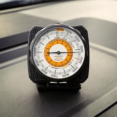 Battery Free Analog Altimeter Easy Mounting Accurate Readings For Hiking 15000Ft