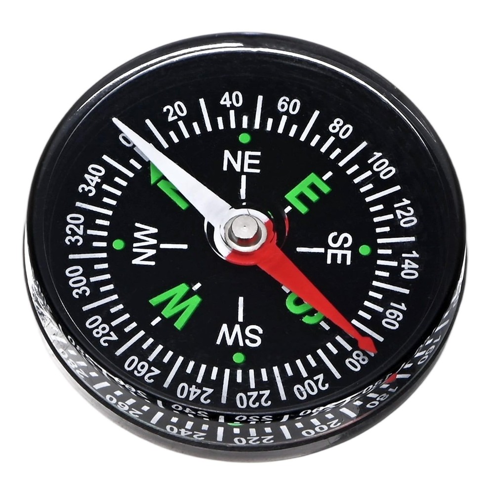 TIXIPEM 40mm Mini Compass [1PCS] – Pocket Oil Filled Small Compass Bulk for H…