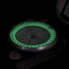 Professional Compass Pocket Military Army Outdoor Hiking Camping Survival BOB