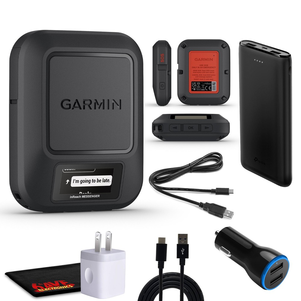 Garmin inReach Messenger Satellite Communicator Handheld, Two-Way Global Text