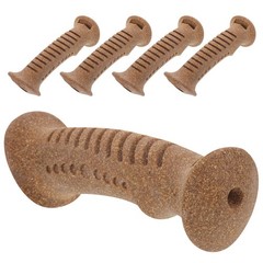 5pcs Cork Trekking Pole Handle Grip Replacement Cane Handle Adapter
