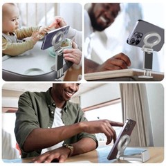 Trendy – Looking Fashionable Adjustable Folding Magnetic Stand fits SmartPhone