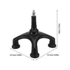 Four-legged Crutch Base Walking Cane Accessories Pole Foot Covers