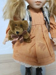 Country Dolls Creactiv Porcelain Doll 40 cm Limited Edition with Tag and…