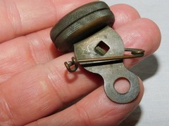 VINTAGE MARBLES GLADSTONE,MI POCKET COMPASS – 100% ORIGINAL AND WORKS