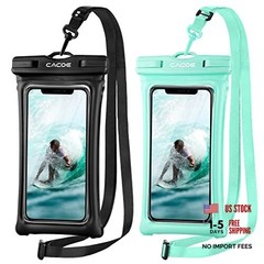 [Floatable] Floating Universal IPX8 Up to 7.0″-Floatable Black+Green