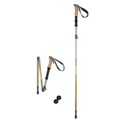 Aluminum Folding Quick Lock Trekking Poles with Cork Grip, 2 Count