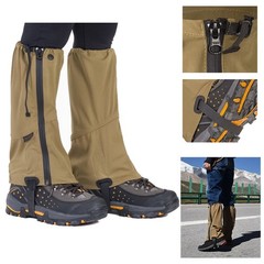 Desert Hiking Gaiters Lightweight for Men Women Windproof Fabric Shoe Covers