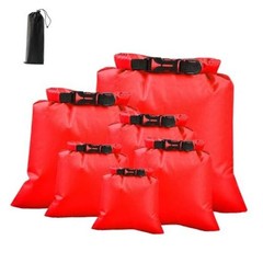 6PCS Dry Bags Waterproof, Lightweight Dry Bags for Kayaking 6PCS-K