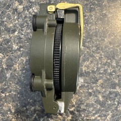 Military Lensatic Compass Olive Drab Metal Army Hiking Camping Survival Gear