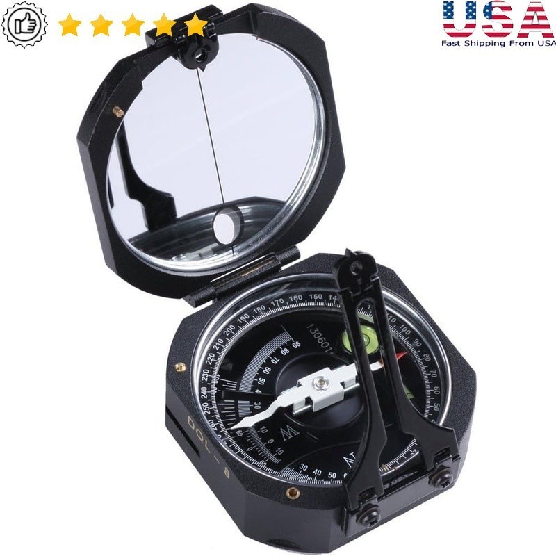 XGeology DQL-8 Compass Precision Magnetic Leveling Tool Holster Manual New