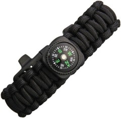Explorer 7.5″ Paracord Bracelet with Compass Hang Packaged