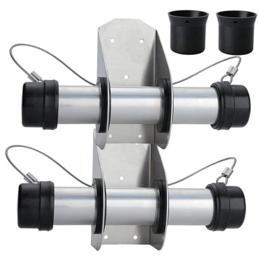 Waterproof Trailer Document Holder Aluminum Tube Trailer Registration Holder