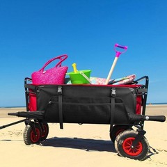 Outdoor Folding Cart Extra Breathable Storage Bag 28×11 Inches Carry Belongings