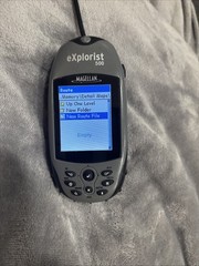 Magellan eXplorist 500 Color Screen Handheld GPS Unit free shipping As-is