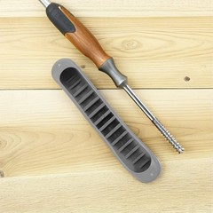 3 Pairs Ergonomic Underarm Crutch Pads Durable Grey Tpr Cushion for Walking