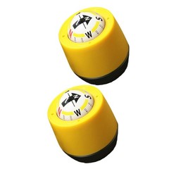 2 Pcs Dash Compass for Truck Small Dashboard Cars Auto Automotive Travel
