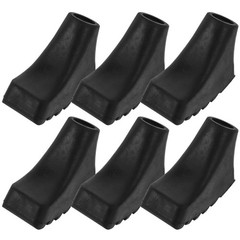 6 Pcs Rubber Tips Replacement Hiking Pole Tips Trekking Pole Cane Foot Cover