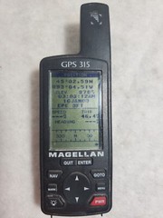 Magellan GPS 315 Handheld GPS Portable Receiver Working