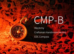 CMP-B scar Craftsman Handmade Version EDC Compass,Mecarmy