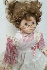 Artist doll porcelain doll 40 cm collector rarity Vintage
