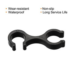 6pcs Clamps Walking Stick Double Rod Buckle Plug for Hiking Camping Outdoor
