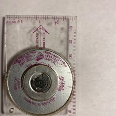 Vintage Liquid Free Dry Silva System Pocket Compass La Porte Indiana Directional
