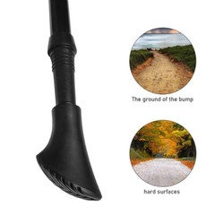 10 Reinforced Rubber Tip End Cap Hammers Trekking Pole Hiking Walking Stick Cane