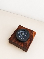 Personalized Engraved Compass Gift for Her Birthday in Wooden Box Keepsake