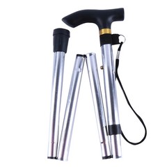Telescopic Walking Stick Hiking Trekking Poles Aluminum Alloy Folding Cane