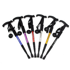 1/2/4X Cane Walking Stick Adjustable Folding Aluminum Collapsible Travel Hiking