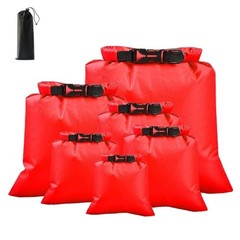 6PCS Dry Bags Waterproof, Lightweight Dry Bags for Kayaking 6PCS-K
