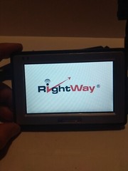 GPS Rightway 400 navigator Portable Navigation Device GPS RW400
