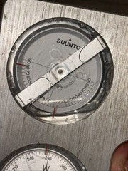 Suunto Tandem PM-5/360PC Compact Liquid-Filled Precision Compass DAMAGED AS IS!