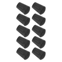 10pcs Hiking Pole Feet Cover Durable Rubber For Enhanced Stability Premium