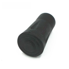 10pcs Black Rubber Hiking Pole Tips Anti Slip Waterproof Lightweight 4×2.3cm
