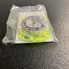 BRUNTON Classic Beginner Compass NRA Optic Green Baseplate Rotating Analog