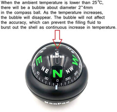 Automotive Compass Ball for Car or Boat