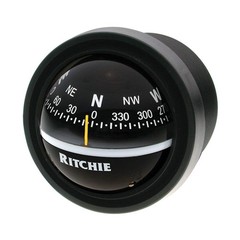 Explorer Compass Dash Mount Black Dial, One Size for Accurate Navigation