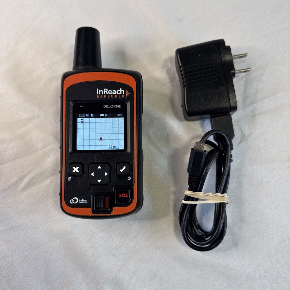 DeLorme InReach Explorer INRCH25 Satellite Iridium GPS Communicator