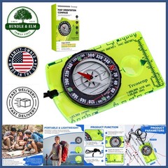 Waterproof Orienteering Compass for Hiking, Camping, Map Reading and Navigation