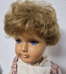 Old Celluloid Celluloid Doll Doll 57cm Sleep Eyes Collectors Vintage