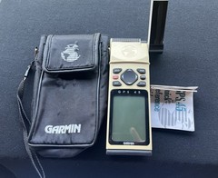 Garmin GPS 45 Handheld Hiking GPS with Carrying Case & Reference Guide